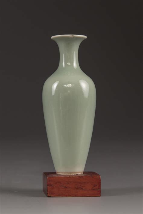 A Small Chinese Celadon Vase