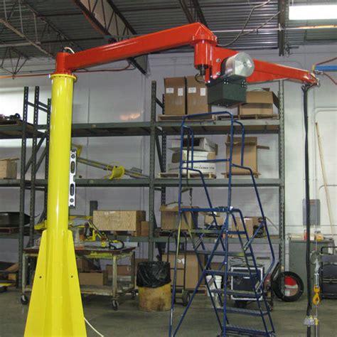 Jib Crane With Double Arm Full Rotation Articulated Ritm Industry