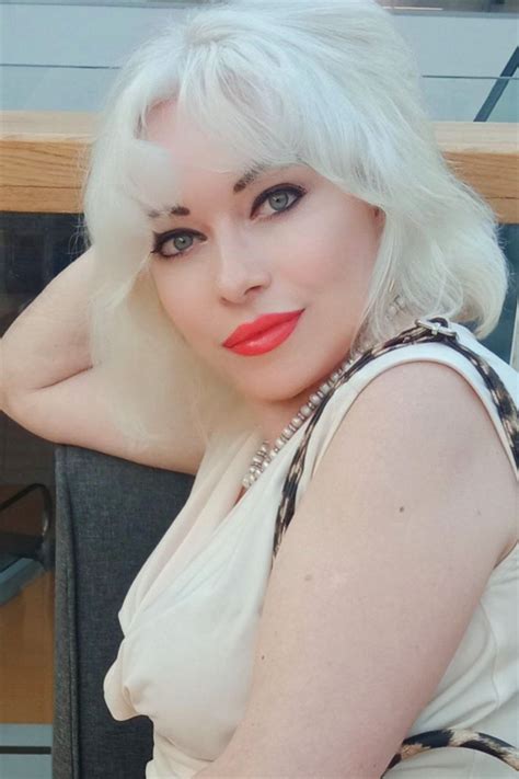 Beautiful Olena 56 Y O From Borispol With Blonde Hair ID 261487 LadaDate