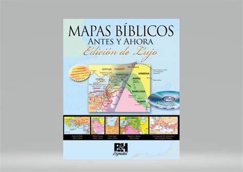 Mapas Bíblicos Antes Y Ahora Edición lujo Librería Elim