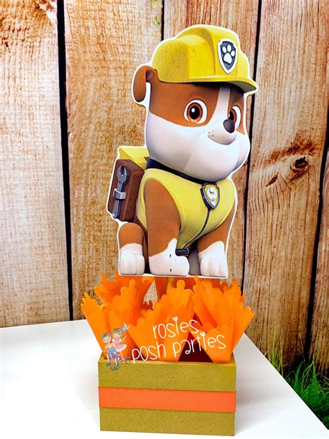 Paw Patrol Birthday Party Theme Decoration Centerpiece