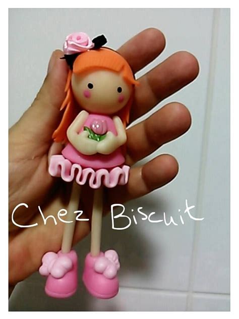 Boneca De Biscuit Doll Cold Porcelaine Doll In Clay Porcelana Fria