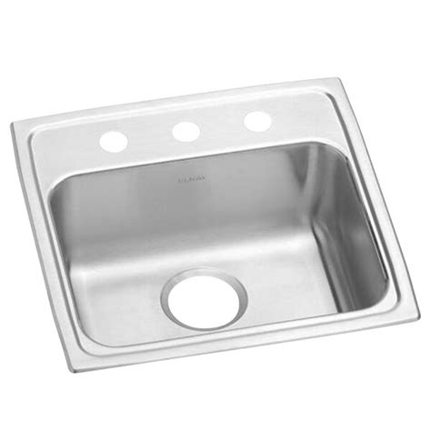 Zurn Elkay Lrad Lusterstone Classic Single Bowl Ada Drop In Sink