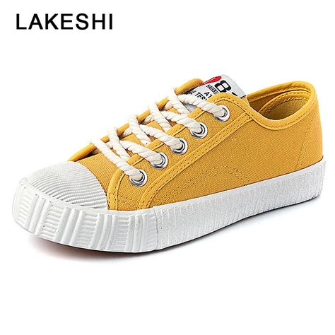 Women Shoes 2018 Casual Shoes Woman Fashion Solid Canvas Shoes Female