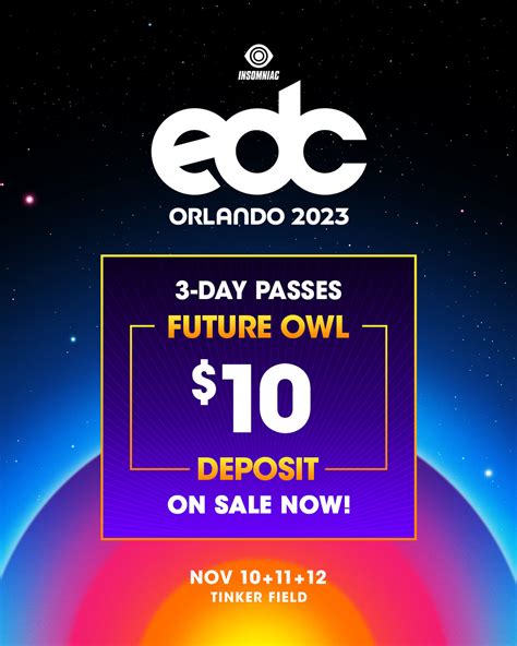 EDC Orlando Reveals 2023 Dates and Releases Future Owl Passes | EDM Identity