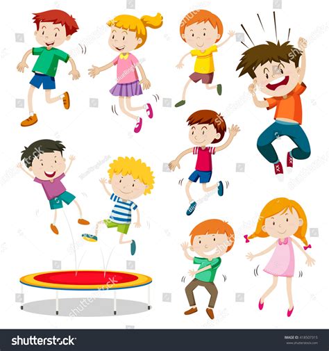 Trampoline Clip Art Images: Browse 513 Stock Photos & Vectors Free ...