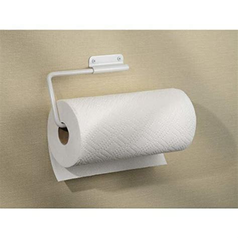 Mdesign Versatile Metal Wall Mount Paper Towel Holder And Dispenser