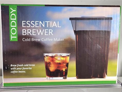 Toddy Essential Brewer Cold Brew Coffee Maker W Brewing Container