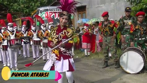 Atraksi Marching Band SMP Taman Dewasa Karanganyar Di Desa Karang