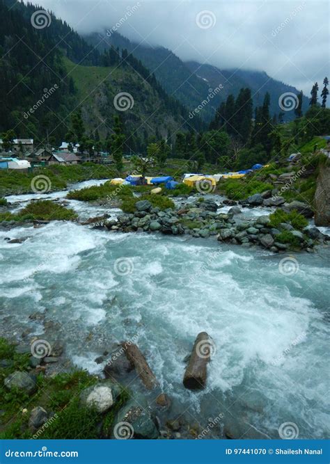 Chandanwari Landscape In Pahalgam 4 Stock Photo Image Of Scene