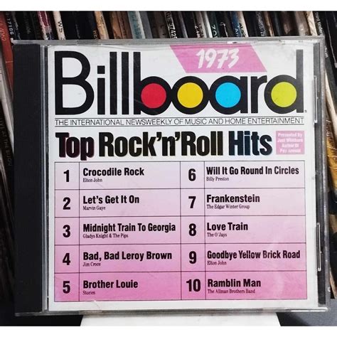 Billboard Top Rock N Roll Hits CD Shopee Philippines