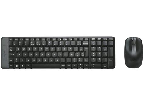 Kit Teclado E Mouse Logitech Mk220 Wireless Abnt2 Em Promoção é No Buscapé