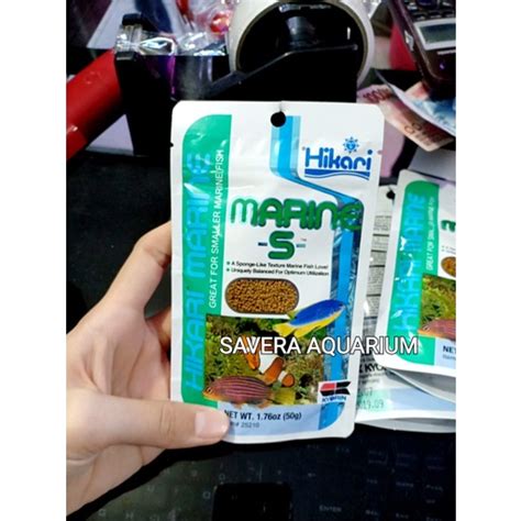 Jual HIKARI MARINE S 50 Gram MAKANAN IKAN LAUT PAKAN MARIN Shopee