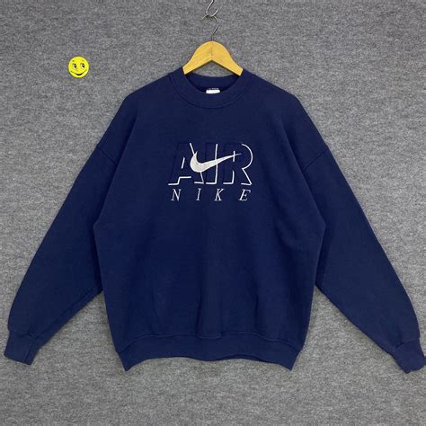 Vintage S Nike Bootleg Sweatshirt Nike Crewneck Nike Swoosh Etsy