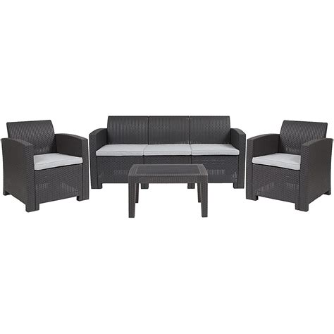 Best Buy Alamont Home Seneca Outdoor Contemporary Resin Piece Patio