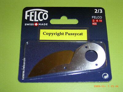 Felco Klinge Ersatzklinge 2 3 für Felco 2 4 11 400 Baumschere