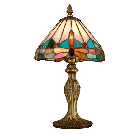 Sold Price Dale Tiffany Antique Roadshow Stained Glass Dragonfly Lamp November 6 0120 1200