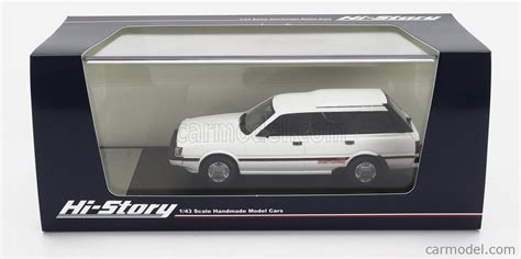 HI STORY HS355 WH Scale 1 43 SUBARU LEONE TOURING WAGON 1984 WHITE