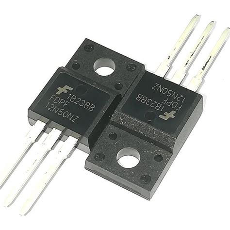 Fdpf N Nz Transistor N Mosfet V A To Fp De On Semiconductor En