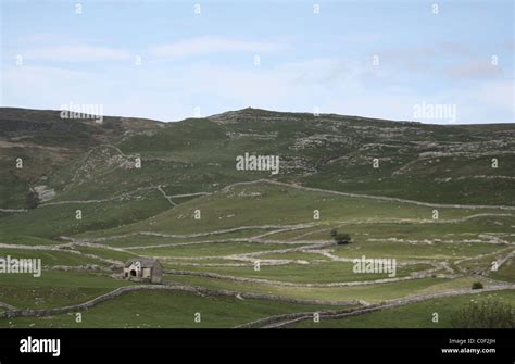 Dry Stone Walls At Malham Cove Yorkshire Dales Stock Photo Alamy