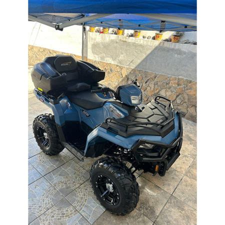 Caja Con Asiento Atv Cuatrimoto Stark Negra Stark