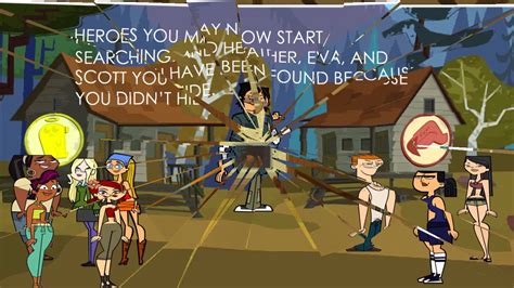 Total Drama Heroes Vs Villains Camp Episode 2 Villains Hide Heroes