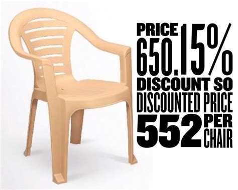 Varmora Plastic Chairs With Armrest At Rs 552 Piece In Bhiwandi ID