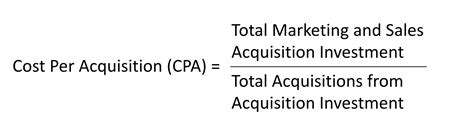 What Is Acquisition Cost How To Use Cost Per Acquisition To Optimize Marketing Campaigns — Free