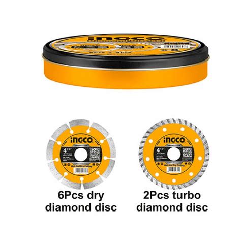 Ingco Dmd Diamond Discs Set Pcs Set