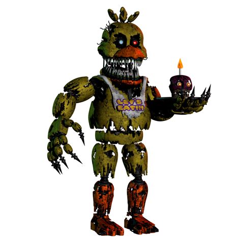 Fnaf 4 Enhanced Realfailz Nightmare Chica By Andydatraginpurro On