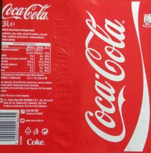 Drink Label Coca Cola S C Coca Cola Hbc Romania S R L Romaniacol