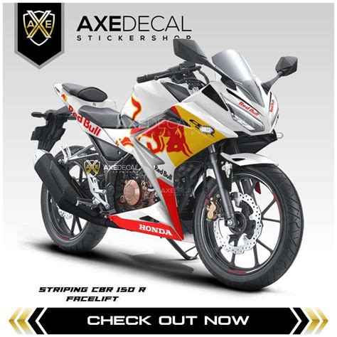 Striping Cbr 150 Facelift Livery 1000 RR Racing Stiker Motor Honda Cbr