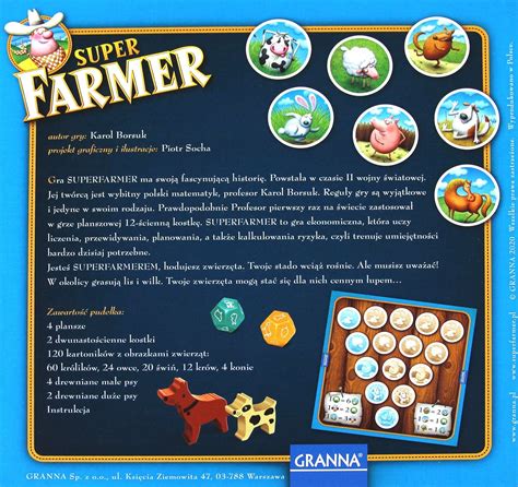 Super Farmer De Lux Drewniane Figurki Ps W Sprzeda Hurtowa