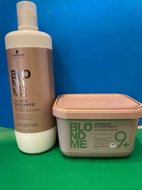 Schwarzkopf Blondme Bond Enforcing Premium Lightener Or Developer Or