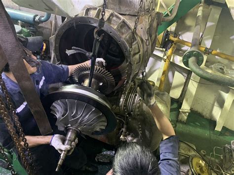 Turbocharger Overhauling Service In Vietnam Projects Ship Services In