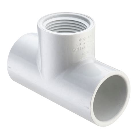 Sch 40 PVC Tee 2 In Socket X FIPT SiteOne