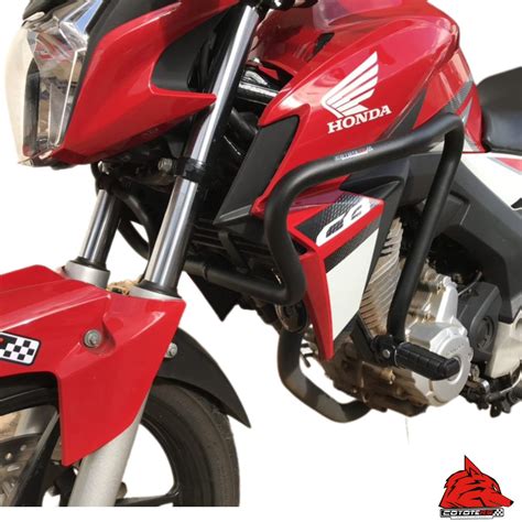 Protetor De Motor E Carenagem Coyote Com Pedaleira Para Honda Cb 250f