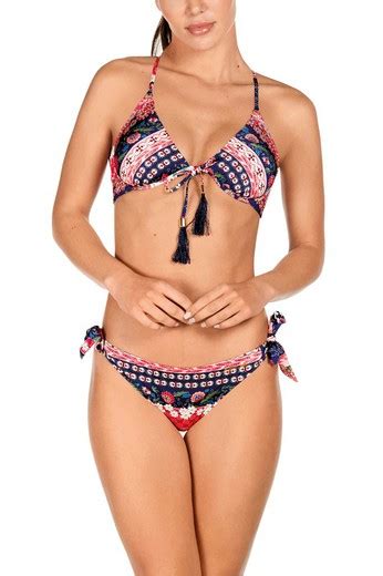 Bikini Dolores Cort S Tri Ngulo Con Aros Tienda Azulik