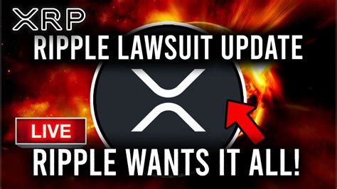 Live Breaking Ripple Xrp Lawsuit Update Ripple Just Asked The Court