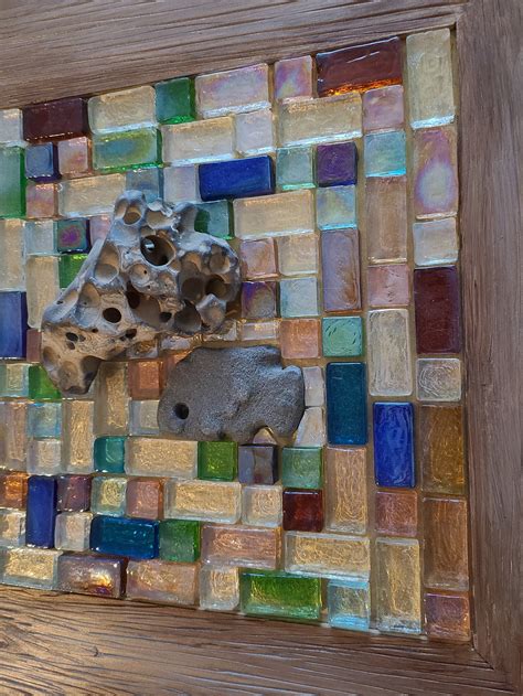 Ocean Mosaic Art, Aquarium, Abstract Mosaic Art , Handmade Mosaic Wall ...