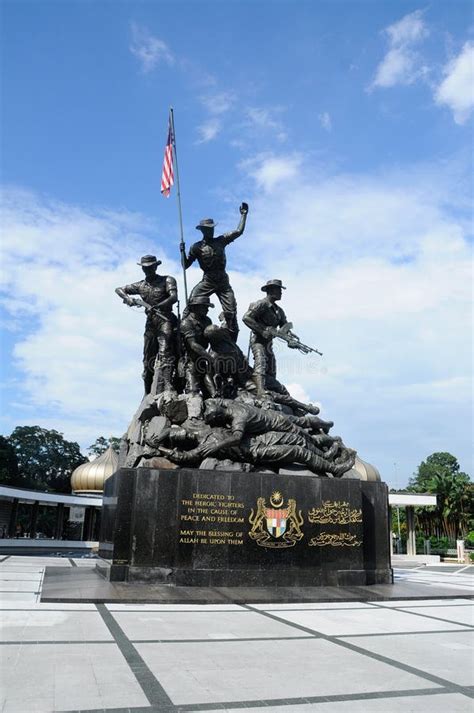 Tugu Negara Aka National Monument In Malaysia Stock Image Image Of