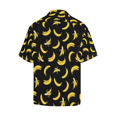 Banana Pattern Print Design Ba05 Mens Hawaiian Shirt Jorjune