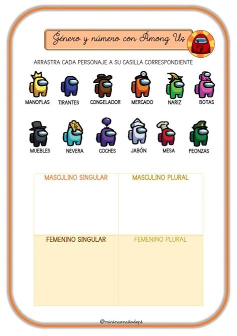 The Spanish Language Poster Shows Different Types Of Items In Each