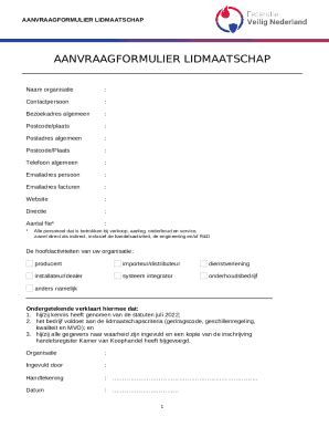 Inationsheet Membership Application Doc Template Pdffiller