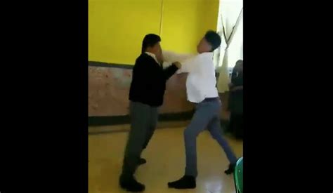 Estudiantes De Secundaria Organizan Peleas En Puebla VIDEO