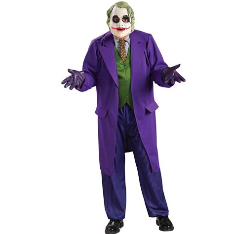 Batman Dark Knight The Joker Deluxe Adult Costume - PartyBell.com