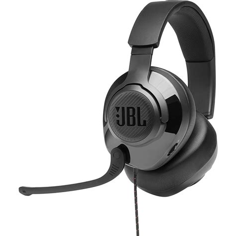 JBL Quantum 300 Hybrid Wired Over-ear Gaming Headset with Flip-up Mic ...