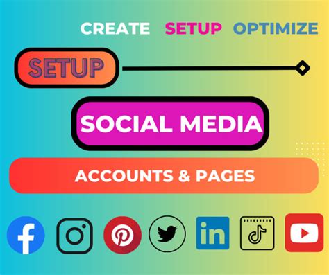 Perfect Set Up Create And Optimize All Social Media Accounts And Page