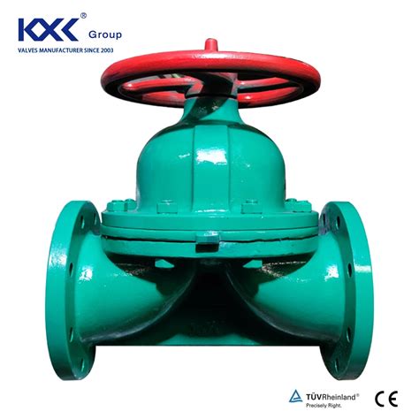 Wcb Body PTFE Lined Diaphragm Valve Diaphragm Valve And Valve