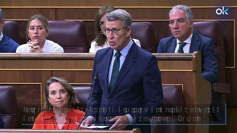 Feijóo exige a Sánchez la dimisión del fiscal general del Estado y